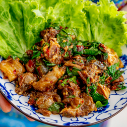 กะเพราเนื้อรวม(กับข้าว)