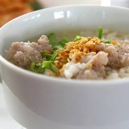 ข้าวต้ม หมูสับ