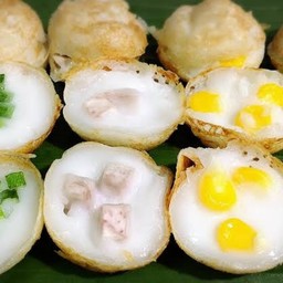 ขนมครกทรงเครื่อง ตลาดยายถม