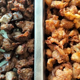 ข้าวห่อ ตับ+เนื้อไก่
