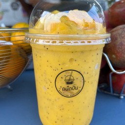 มะม่วงน้ำดอกไม้เสาวรสปั่น