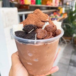 ปังเย็นโอวัลติน + ขนมปัง + โอริโอ้ + ซีเรียล + ผงโอวัลติน