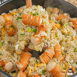 ข้าวผัดไส้กรอก