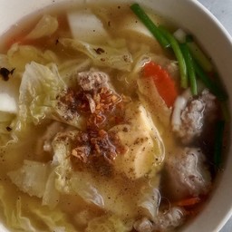 ต้มจืดเต้าหู้หมูสับ