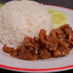 ข้าวหน้าหมูหวาน