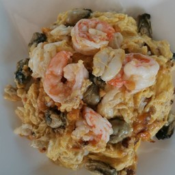 ข้าวไข่ข้นตะลุมบอล