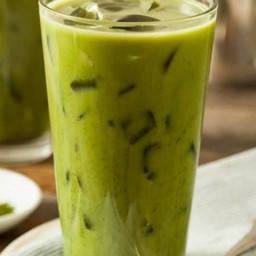 Green tea with matcha
