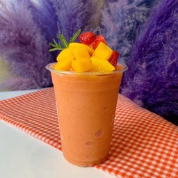 มะม่วง+สตอเบอรี่ สมูตตี้