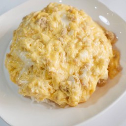 ข้าวไข่ข้นหมูสับ
