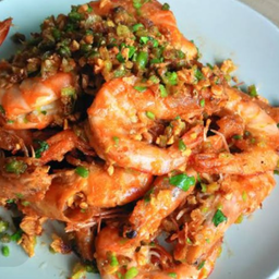 กุ้งเล็กคั่วเกลือ