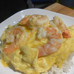 ข้าวไข่ข้นกุ้ง