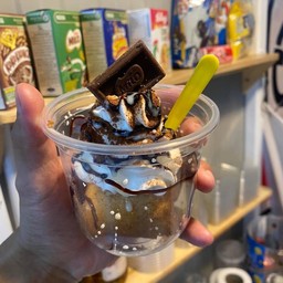 ไอติมทอดวิปครีมไมโล