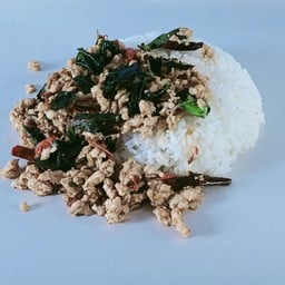 กระเพราพริกแห้ง