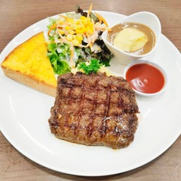 สเต็กหมูบด