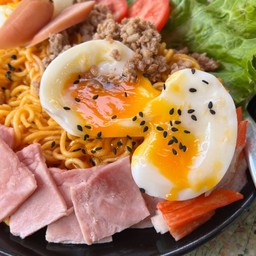 มาม่าเกาหลีไข่ออนเซ็น