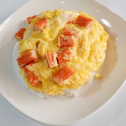 ข้าวไข่ข้นปูอัด