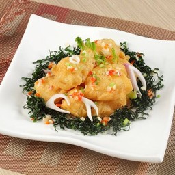 กระเพาะปลาสดผัดพริกเกลือ