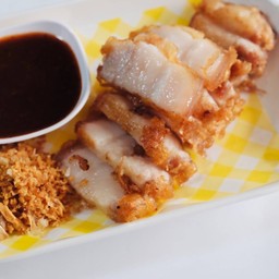 หมูสามชั้นทอด