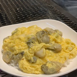 ข้าวไข่ข้นหอยนางรม