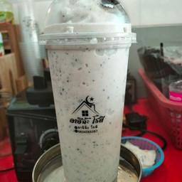 นมหมีปั่นโอริโอ้