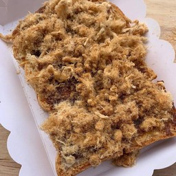 ปังปิ้งพริกเผาหมูหยอง 2 แผ่น