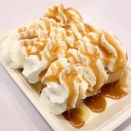 ปังปิ้งวิปครีมราดคาราเมล 2 แผ่น