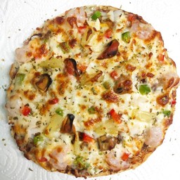 พิซซ่า  ทะเลเผา size S ( 5 นิ้ว )