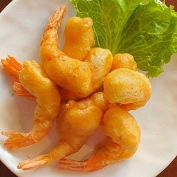 กุ้งชุบแป้งทอด