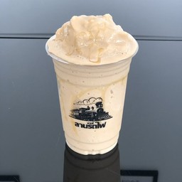 กาแฟกล้วยหอมคาราเมลนมสดปั่น