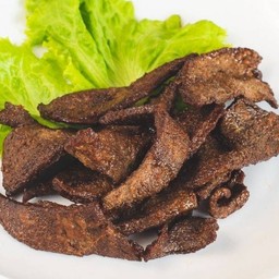 ตับหมูทอด