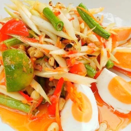 ตำไทยไข่เค็ม