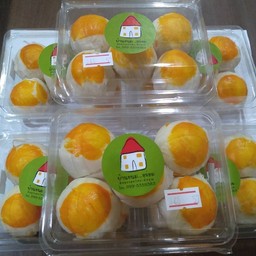 เปี้ยะโบราณ ถั่วไข่เค็ม (5ลูก)