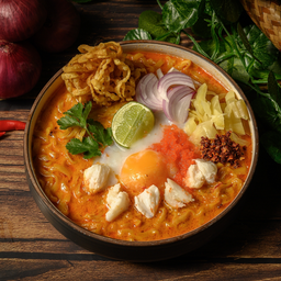 ข้าวซอยเนื้อปู ไข่ออนเซ็น