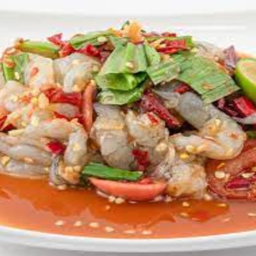 ยำกุ้งสด