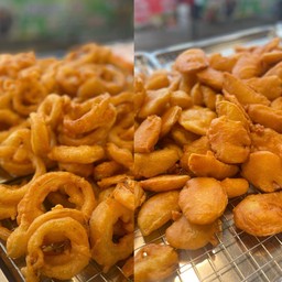 รวมชุดใหญ่(มันฝรั่ง+หอมทอด)