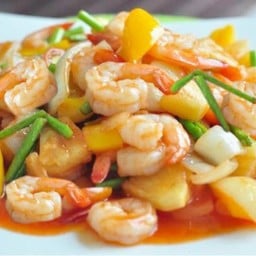 เปรี้ยวหวานกุ้ง