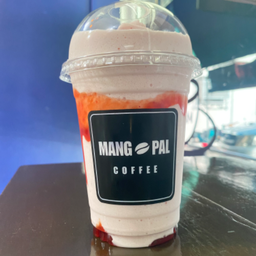 นมสตรอเบอร์รี่ปั่น