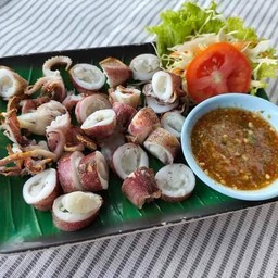 หมึกย่าง ลวก น้ำหนัก 500กรัม