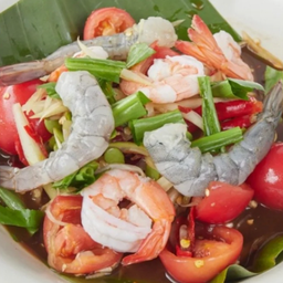 ตำปูปลาร้า - กุ้งทูโทน