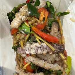 ข้าวกั้งผัดฉ่า