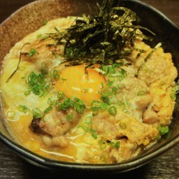 Tori Oyako Don with soup