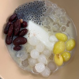 น้ำเต้าหู้เครื่องเยอะๆๆ