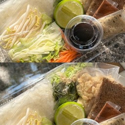 ชุดผักข้าวยำสมุนไพร (2ชุด ไม่มีข้าว)