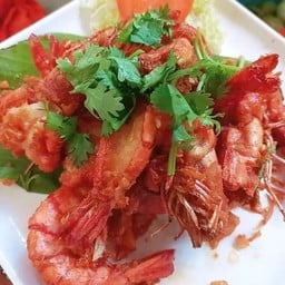 กุ้งทอดกระเทียม