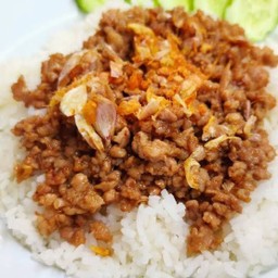 หมูสับทอดกระเทียม