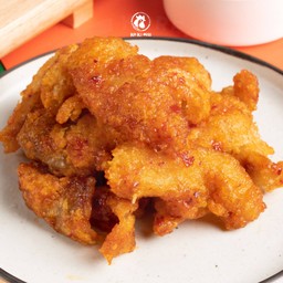 หนังไก่ทอด