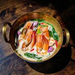 ใบเหลียงต้มกะทิกุ้งสด