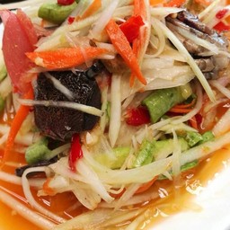 ตำไทยใส่ปู