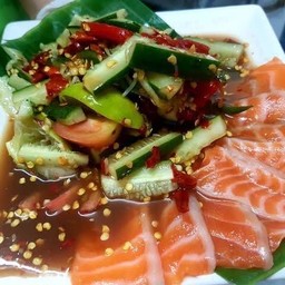 ตำแตงปลาแซลม่อน