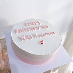 1ปอนด์ เค้กนมสดสอดไส้ซอสสตรอว์เบอร์รี่ครีมชมพู